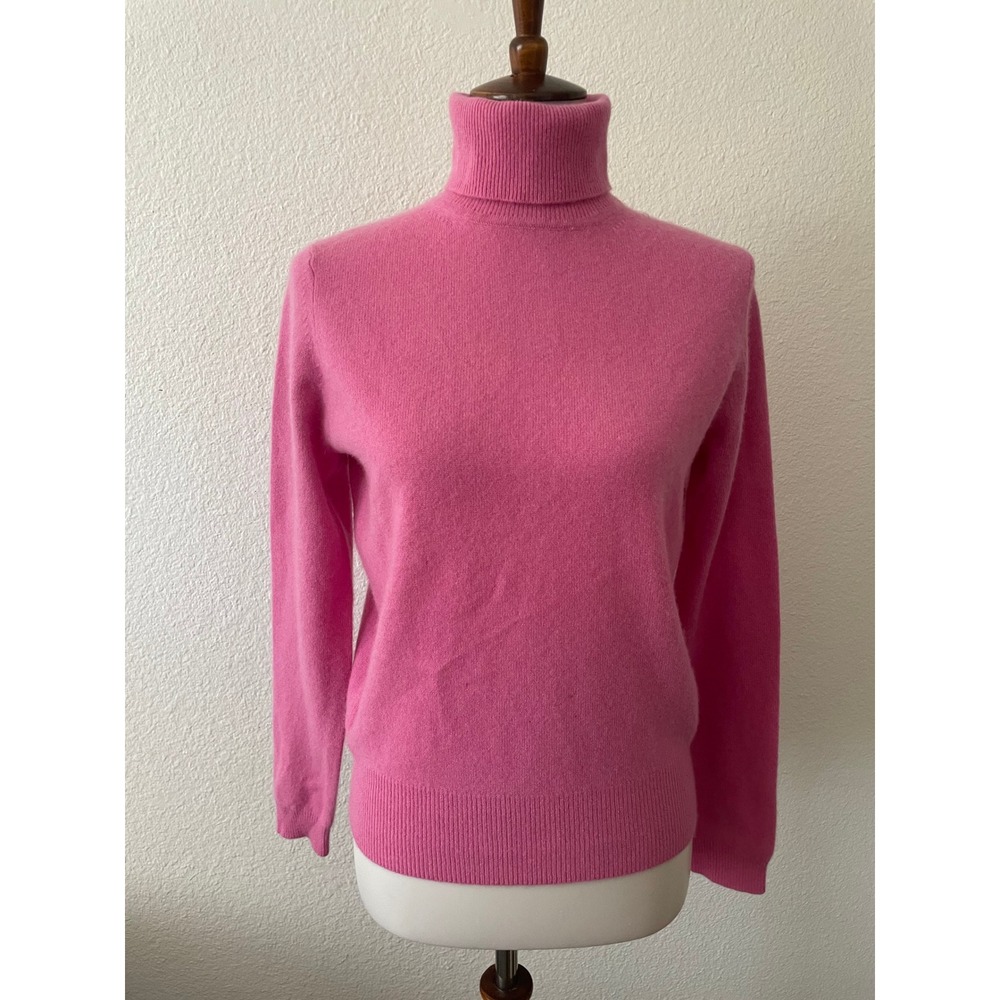 Croft & Barrow Turtleneck Sweater Women S Cashmere Quiet Luxury Classic Cozy